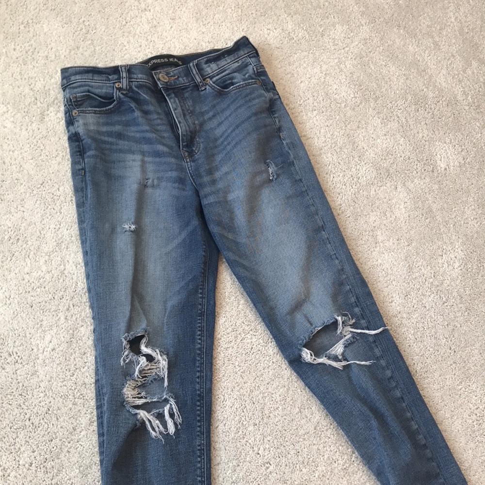 Express Ripped Jeans - Picture 2 of 3